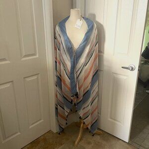 Subtle Luxury Pool To Party - Dripping in Color Beachwear Kaftan Cover up NWT